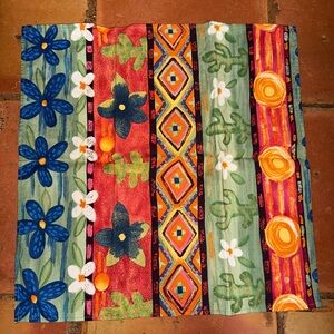 8 100% cotton western dinner napkins